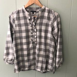 J.Crew Mercantile Plaid Flannel Top - Size XXS